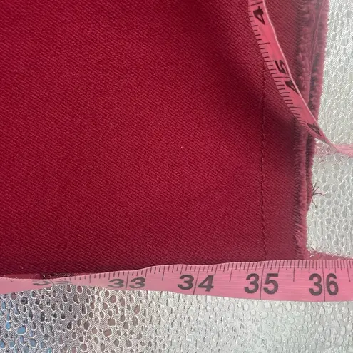 Lucky & Blessed L&B Maroon High Rise Ultra Flare Bell Bottom Pants sz XL Western Red