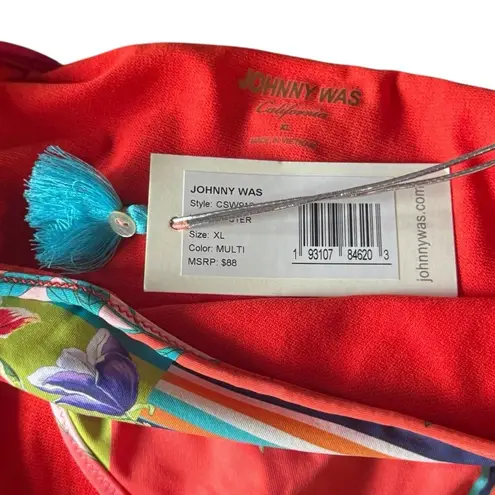 Johnny Was NWT! Kaya Hipster Full Coverage Bikini Bottom - Size XL