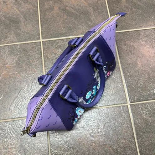 Lounge Fly Disney Haunted Mansion Satchel Bag Purse Handbag Purple