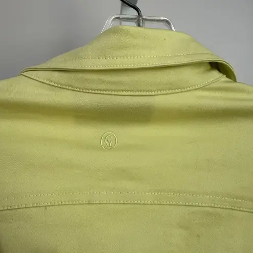 Christine Alexander Rhinestone Rodeo Western Jacket sz M Button Front Yellow Size M