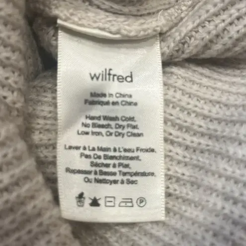 Wilfred  Artizia beige vest sweater size small .