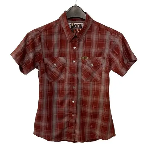 Dixxon | Magnum Red Plaid Flannel Bamboo Blend Size Small