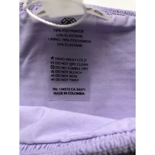 PilyQ NWT  Lavender Smocked Bikini Bottoms - Image 4
