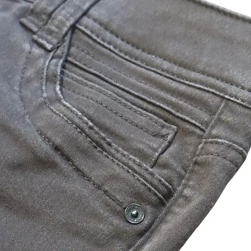 Democracy Midrise Ab Technology Ankle Length Skinny Jean EUC Dark Gray Womens 4