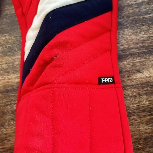Vintage RED Swiss FERA ski snow pants stretchy Size undefined