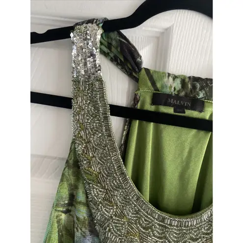 Malvin Women's Green Embellished Cottagecore Top‎ EU36 Germany Goblincore Size 6