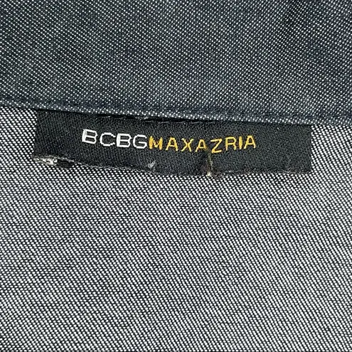 BCBGMAXAZRIA  blue jean jacket