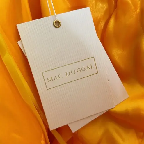 Mac Duggal BOW SWEETHEART STRAPLESS A LINE GOWN belle dress size 6 Style #67995