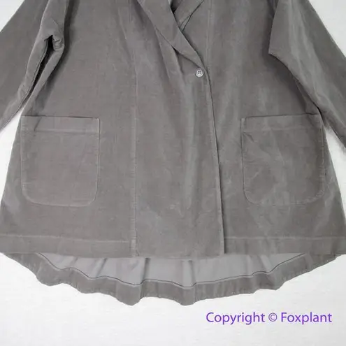 New! Amici by Baci Italy made Vintage Look Cotton swing style Overcoat, size M Brown Size M