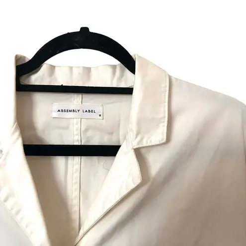 ASSEMBLY LANE Harper Boilersuit in White Sz AUS 8 (S)