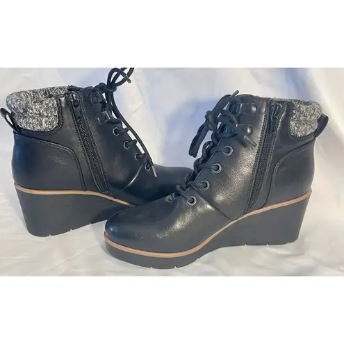 SOUL Naturalizer Atlas black leather lace