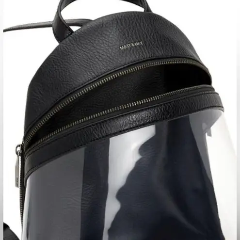 Matt & Nat NWT Aries Backpack in Clear & Black Cute Travel Trendy Indie Festival