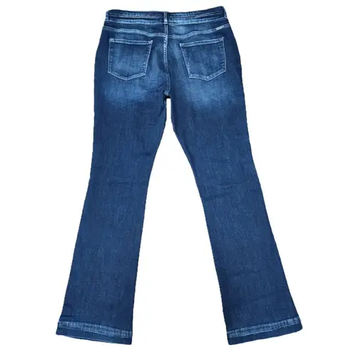 Maurices KanCan Curvy High Rise Bootcut Jeans Dark Wash Blue Size 32 Stretch