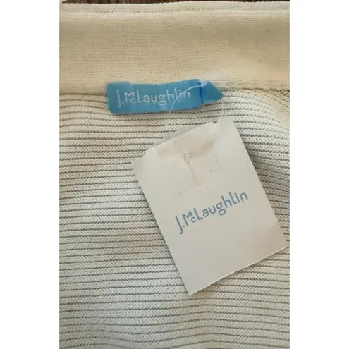 J. McLaughlin NWT Ribbed Lightweight Knit Open Cardigan Sweater Size S