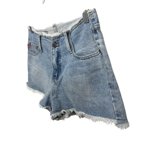 Vintage LEI Riding Wear Denim Cutoff Shorts Size 11 Made in USA Blue
