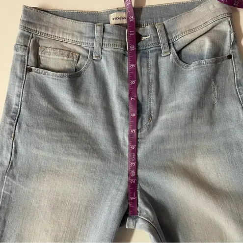 Sneak Peek NWOT Light Wash Blue Lightly