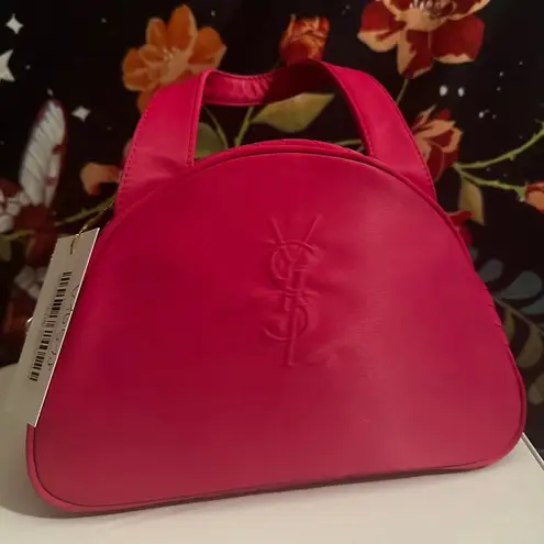 YSL - Y2K STYLE NYLON HOT PINK MINI HANDBAG