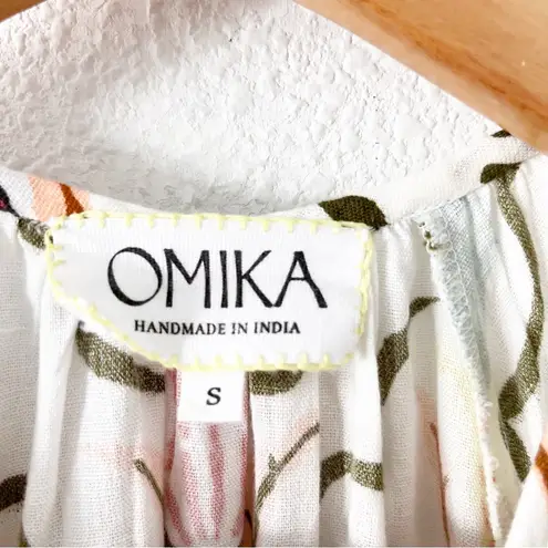 Omika Cora Midi Dress in Kirini Meadow Orange