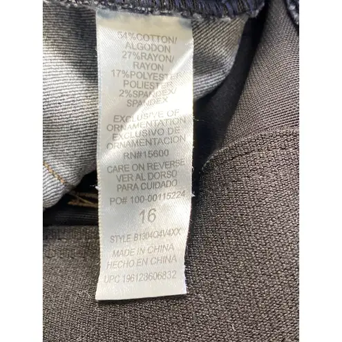 Democracy Ab Technology Skinny Jeans Size 16 Stretch Normcore Casual Travel Boho