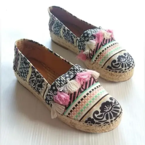 Crown Vintage Kalani Platform Tassel Espadrille
