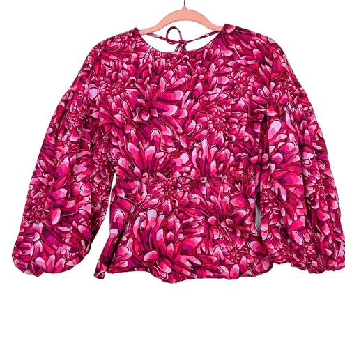 Kika Vargas X Target Floral Blouse Pink XS