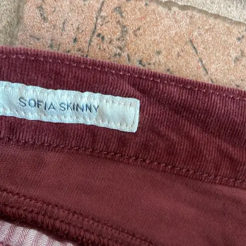 Lucky Brand  Sofia Skinny cords in Wine