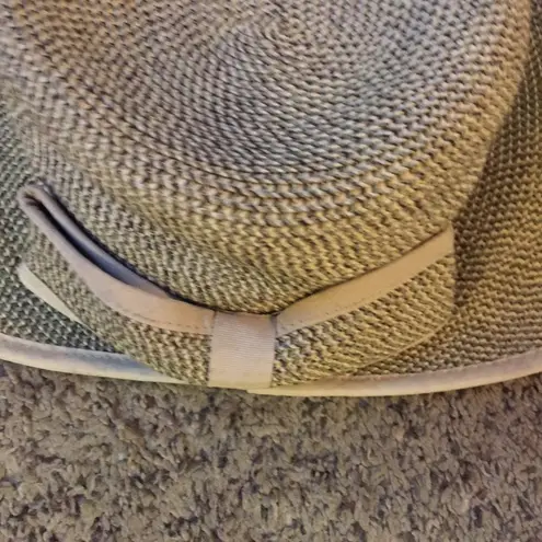 Charlie Paige Wide Brim Hat w/ Bow Gently Used