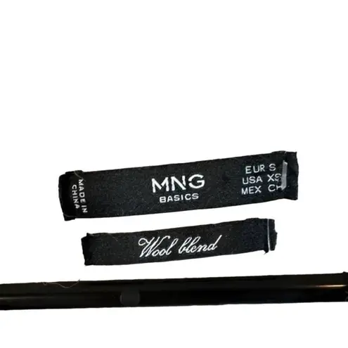 MNG by Mango Beige Dolman Long Sleeve Wool Blend Knit Sweater Women Sz XS