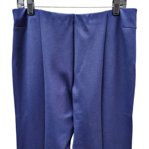 Dennis Basso Italia Knit Relaxed Fit Pants Rich Navy Womens Medium PullOn NWOT