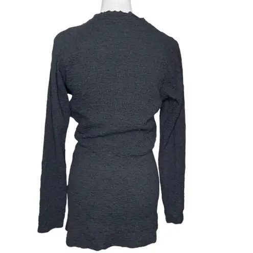 Future Collective with Gabriella Karef Black Puckered 2pcs Mini Skirt Set Sz XL