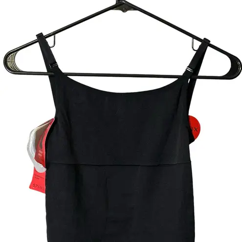 Spanx  Slimmer & Shine Open Bust Bodysuit Black‎ Shape Wear Women’s Large