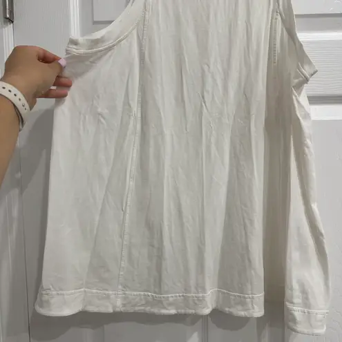 Lululemon Long Cotton Crewneck Tank Top Size L