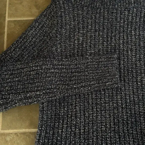 A pea in the pod Maternity Sweater Womens Size Medium Blue Mock Neck Warm