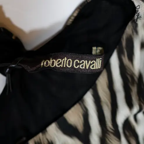 Roberto Cavalli NEW Cheetah Leopard Animal Print Pattern Stretch Bodycon Dress