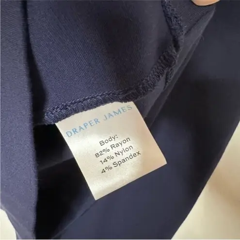 Draper James  PERSLEY NAVY BLUE DRESS L