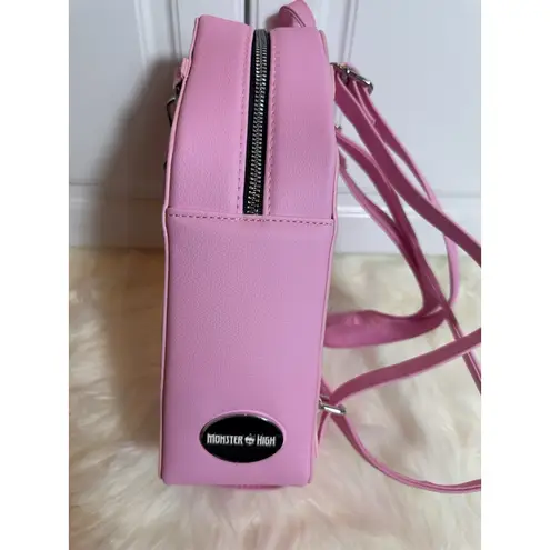 NWOT: Monster High Draculaura Pink Coffin Mini Backpack Haunt Couture Cosplay
