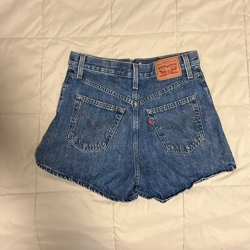 Levi's Levi High Waisted mom shorts