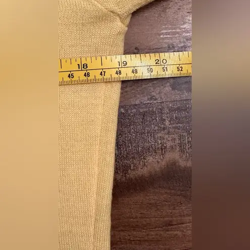 Pendleton Wool Sweater Yellow Women’s Med Mock Neck