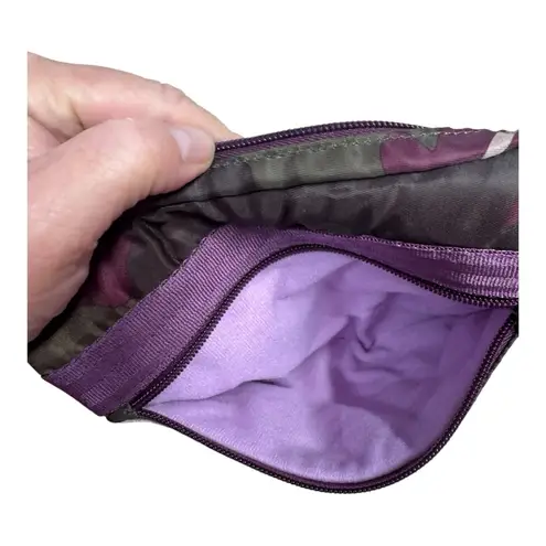 Lug Skipper Women's Handbag Purse Quilted Camouflage Berry Crossbody Bag RFID Purple