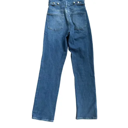 Frame Women’s Blue Denim Buttoned Jumpsuit Size Small