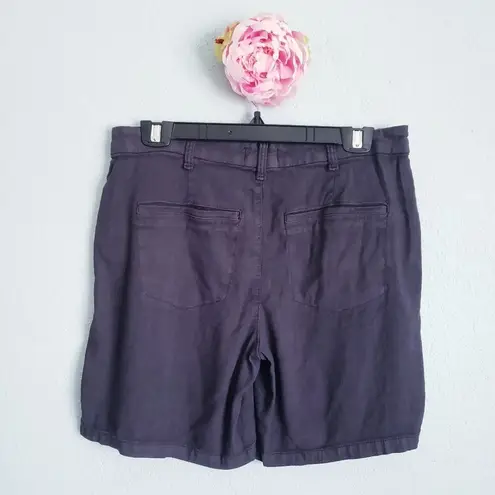 NYDJ Not Your Daughters Jeans‎ Relaxed Pleated Linen Shorts