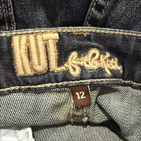 Kut From The Kloth  Farrah Baby Bootcut Blue Jeans