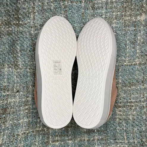 Vagabond Shoemakers Zoe Suede Platform Sneaker in Dusty Pink