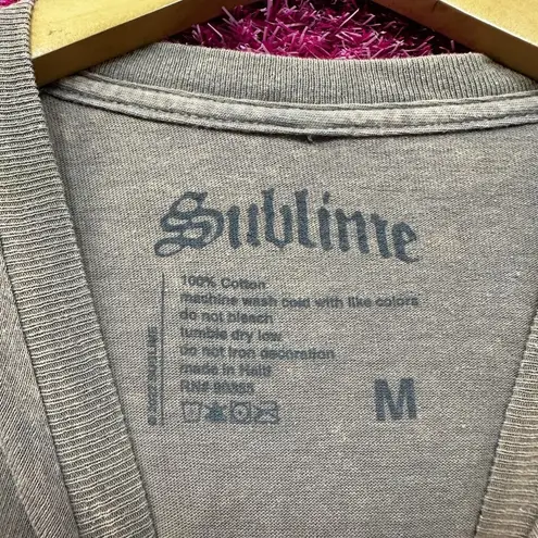 Sublime 40 oz to freedom Tan Rock Tshirt size Medium
