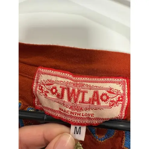 | Johnny Was Jwla Peace Love Life - Embroidered Long Sleeve