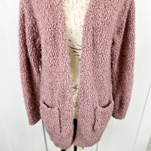 Love Tree  Popcorn Eyelash Knit Cardigan Size Medium