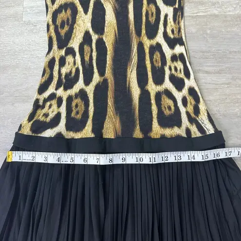 Just Cavalli Leopard Cheetah Animal Print Dress