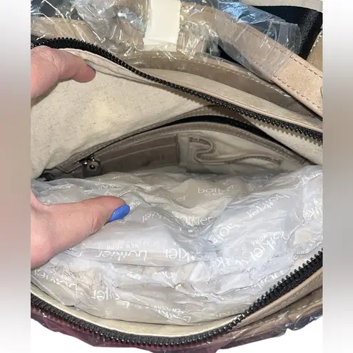 Botkier Warren Convertible Hobo Bag with Front Pocket & gunmetal hardware studs