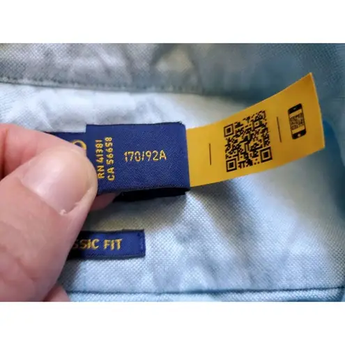 Polo Ralph Lauren Shirt Women Small Petite Paris 2024 Olympics Button Down Blue Size undefined