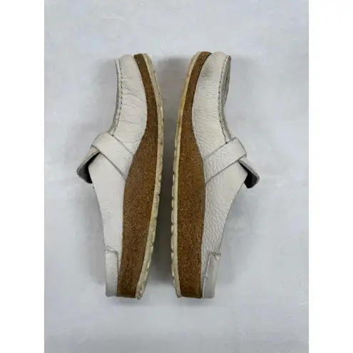 Birkenstock  Leather‎ Clogs Mules Buckle Slides Neutral Size 40 US 9 - Image 10